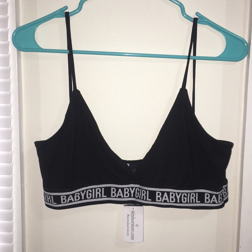 Black Bralette NWT